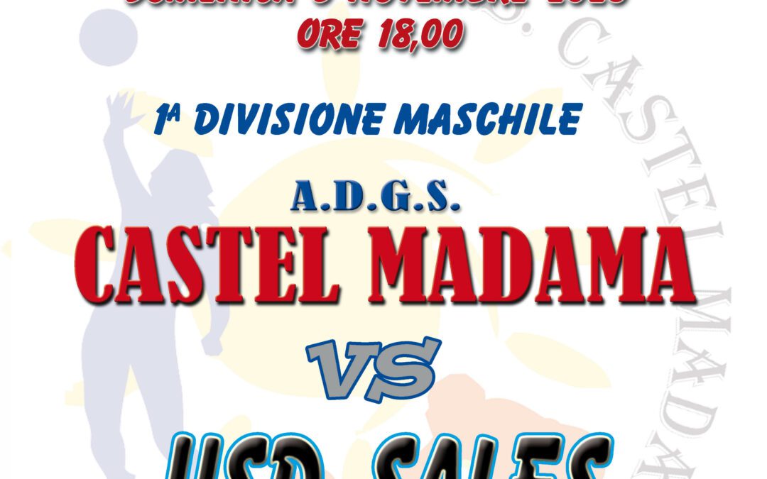1^ Div. M. – Adgs Castel Madama – Usd Sales